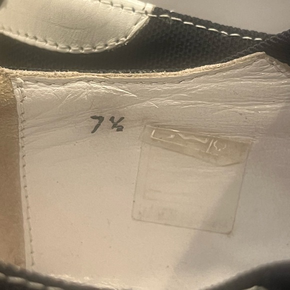 Linea Stretch Walter Genuin Luxury  Leather Golf Shoes 7.5 Sneakers Italy Brown - Picture 4 of 12